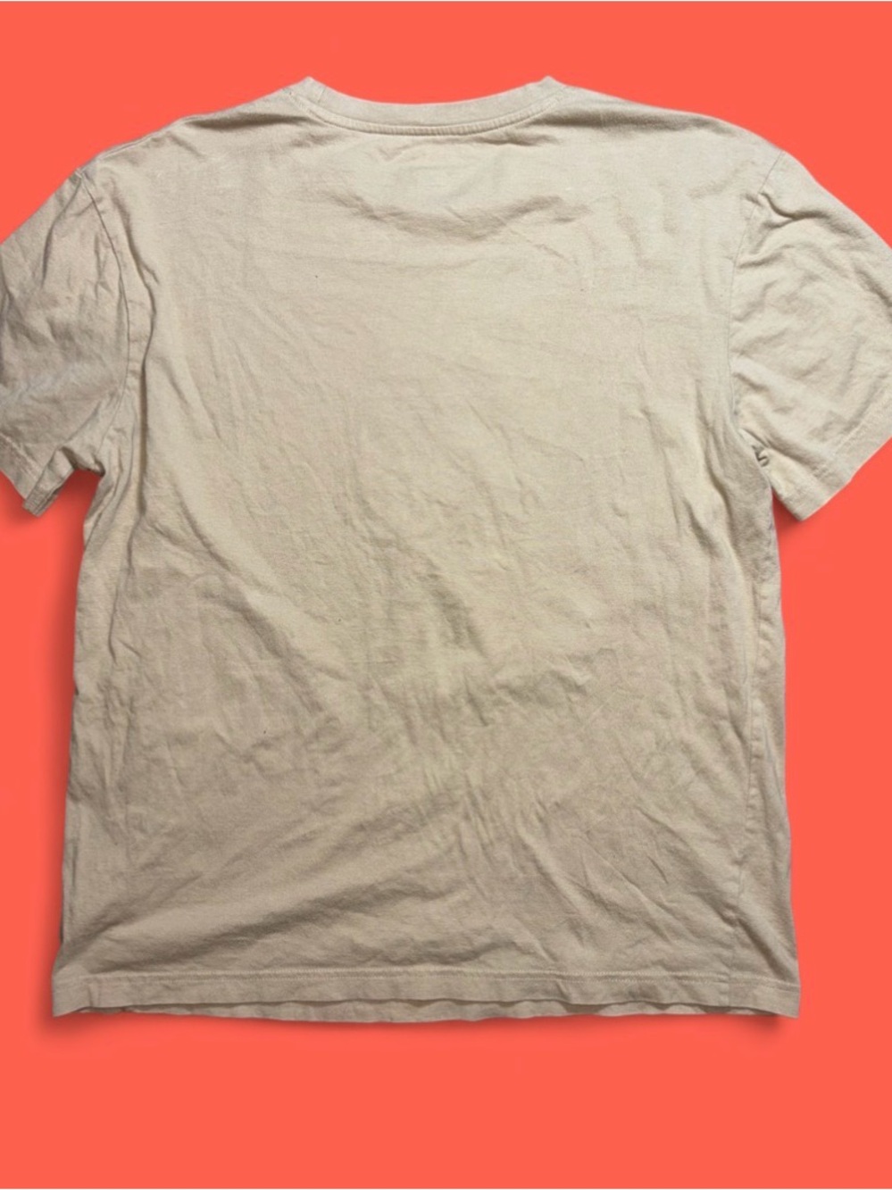 Members Only Beige Teddy Bear Embroidered Short Sleeve T Shirt Size Large - Picture 5 of 5